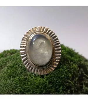 Bague Chandrika – Argent 925 & Pierre de Lune