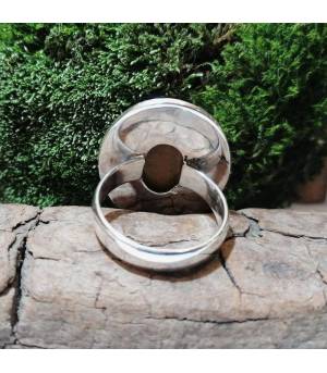 Bague sunshine argent bijoux ethnique oeil de tigre