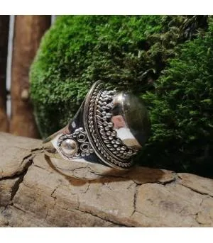 Bague Anila-Mati – Argent 925 & Labradorite