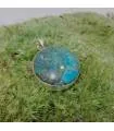 Pendentif Varunī – Argent 925 & Turquoise