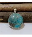 Pendentif Varunī – Argent 925 & Turquoise