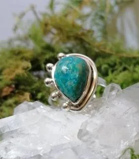 Bague Vana-Mira – Argent 925 & Turquoise