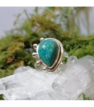 Bague Vana-Mira – Argent 925 & Turquoise