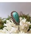 Bague Vasuki – Argent 925 & Turquoise