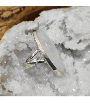 Bague Induvara – Argent 925 & Pierre de Lune
