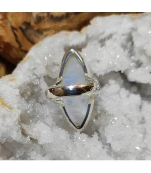 Bague Induvara – Argent 925 & Pierre de Lune