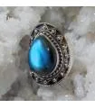 Bague Nila-Shakti – Argent 925 & Labradorite