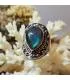 Bague Nila-Shakti – Argent 925 & Labradorite