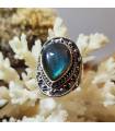 Bague Nila-Kanta – Argent 925 & Labradorite