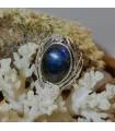 Bague Nila-Kanta – Argent 925 & Labradorite