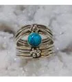 Bague Ambarika – Argent 925 & Turquoise