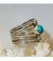 Bague Ambarika – Argent 925 & Turquoise