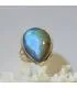 Bague Meghavati – Argent 925 & Labradorite