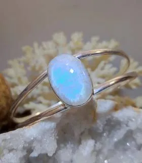 Bracelet Sitaara-Moti – Argent 925 & Pierre de Lune