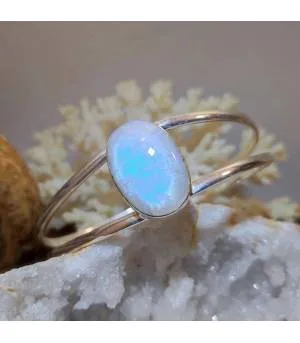 Bracelet Sitaara-Moti – Argent 925 & Pierre de Lune