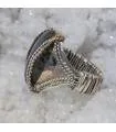 Bague Meghamaya – Argent 925 & Labradorite