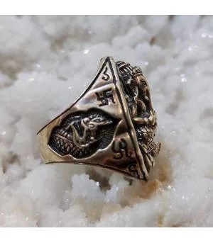 Bague ethnique argent "Ganesh" Shantilight