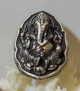 Bague ethnique argent "Ganesh" Shantilight