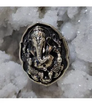 Bague ethnique argent "Ganesh" Shantilight