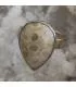 Bague argent corail fossilisé Shantilight