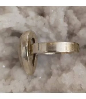 Bague argent corail fossilisé Shantilight