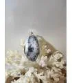 Pendentif argent pierre naturelle d'agate dendritique