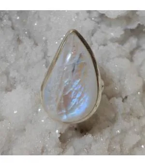 Bague Dhyana-Vidya – Argent 925 & Pierre de Lune