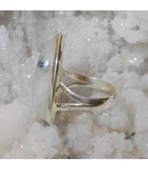 Bague Dhyana-Vidya – Argent 925 & Pierre de Lune