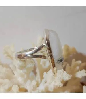 Bague Dhyana-Vidya – Argent 925 & Pierre de Lune