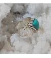 Bague Vahini-Saral – Argent 925 & Turquoise