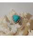 Bague argent bijoux turquoise naturelle Shantilight