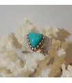 Bague Vahini-Saral – Argent 925 & Turquoise