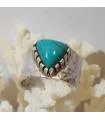 Bague Vahini-Saral – Argent 925 & Turquoise