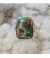 Bague Vasuki-Dhara – Argent 925 & Turquoise