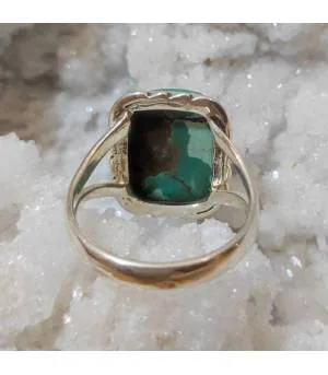 Bague Vasuki-Dhara – Argent 925 & Turquoise