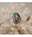 Bague Vasuki-Dhara – Argent 925 & Turquoise