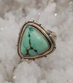 Bague Parama-Turya – Argent 925 & Turquoise