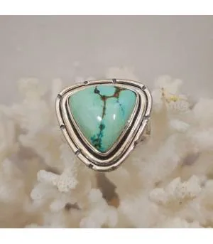 Bague Parama-Turya – Argent 925 & Turquoise
