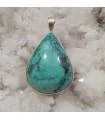 Pendentif Mayura-Tala – Argent 925 & Turquoise