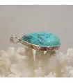 Pendentif Mayura-Tala – Argent 925 & Turquoise