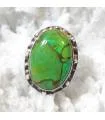 Bague Vasuki-Pravaha – Argent 925 & Turquoise