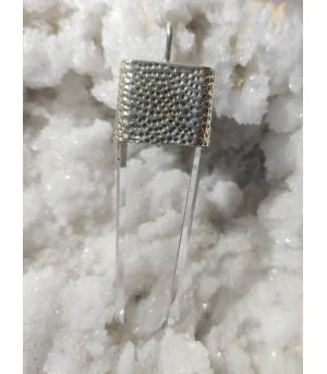 Pendentif ethno tribal cristal et opale éthiopienne.