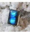 Pendentif argent chic et moderne en labradorite Shantilight