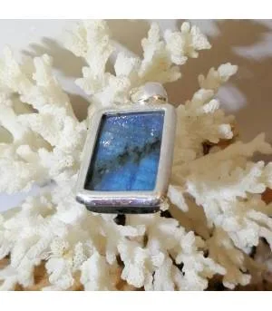 Pendentif Nila-Kaya – Argent 925 & Labradorite