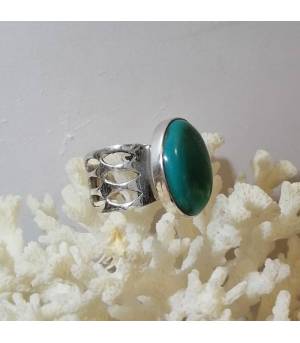 Bague Pavan-Mukti – Argent 925 & Turquoise