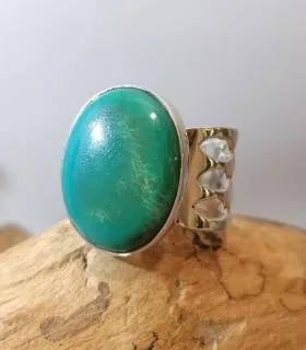 Bague Pavan-Mukti – Argent 925 & Turquoise