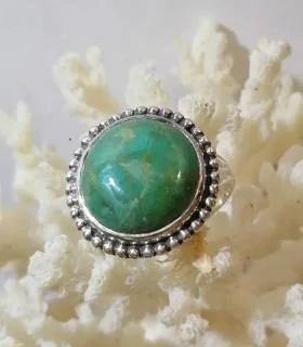 Bague Shyama-Mudra – Argent 925 & Turquoise