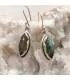 Boucles d'oreilles Nila-Maya – Argent 925 & Labradorite