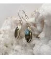 Boucles d'oreilles Nila-Maya – Argent 925 & Labradorite