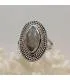 Bague Vrishti-Patha – Argent 925 & Labradorite